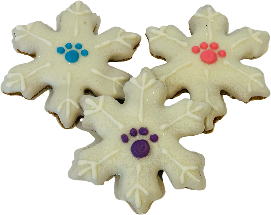 DELCO DOG CO. - Snowflake Dog Treats