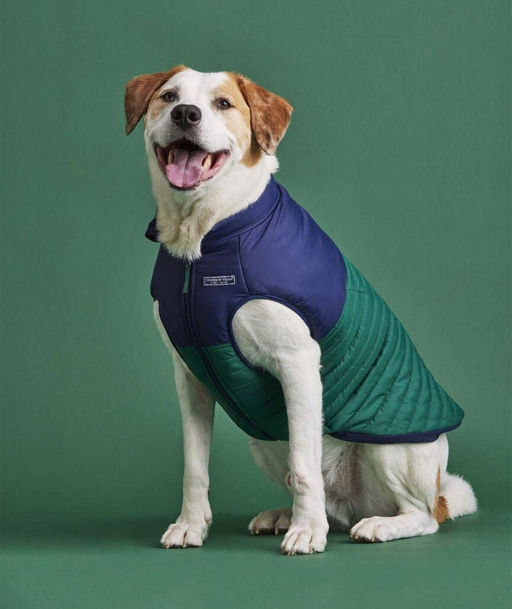 Found My Animal - Vineyard Vines X Fma Pet Puffer Jacket, Turf Green: M