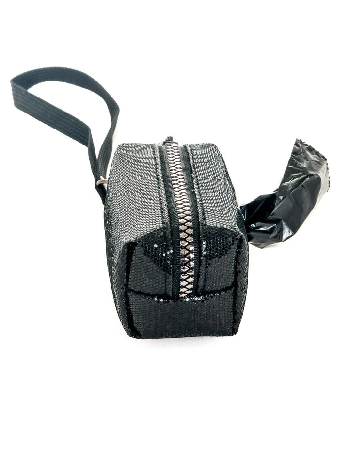 Fydelity - 30328: poopyCUTE: Fashionable Waste Bag Holder-GLAM Black