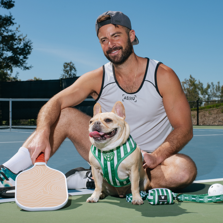 Frenchie - Frenchie Duo Reversible Harness - Pickleball: S