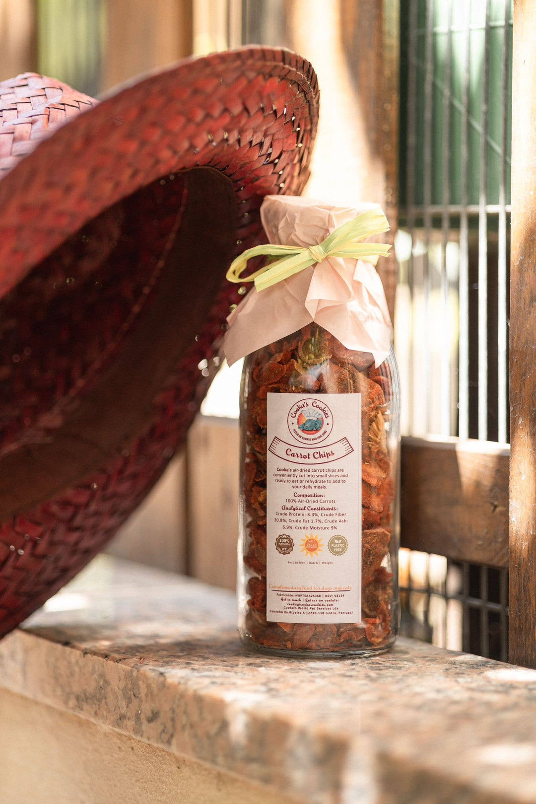 Cooka's Cookies - Carrot Chips - Air-dried meal Toppers 