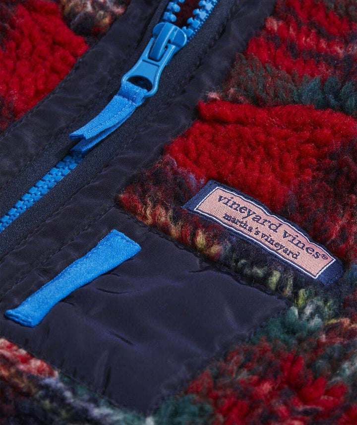 Found My Animal - Vineyard Vines X Fma Pet Super Shep Shirt, Red Velvet: XXXL