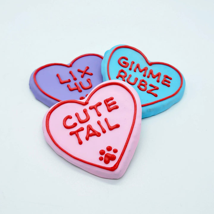 Furry Belly Bake Shop - Heart Candy Crunchy Oat Cookie, Asst.
