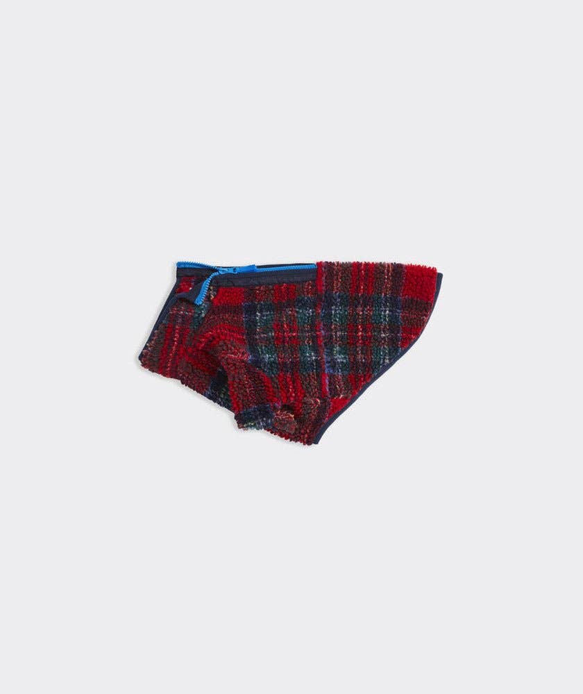 Found My Animal - Vineyard Vines X Fma Pet Super Shep Shirt, Red Velvet: XXXL