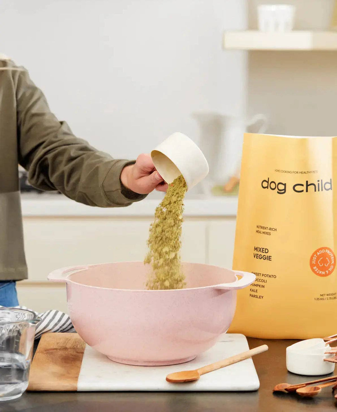 Dog Child - Mixed Veggie Sample Bag Meal Mix for Dogs
