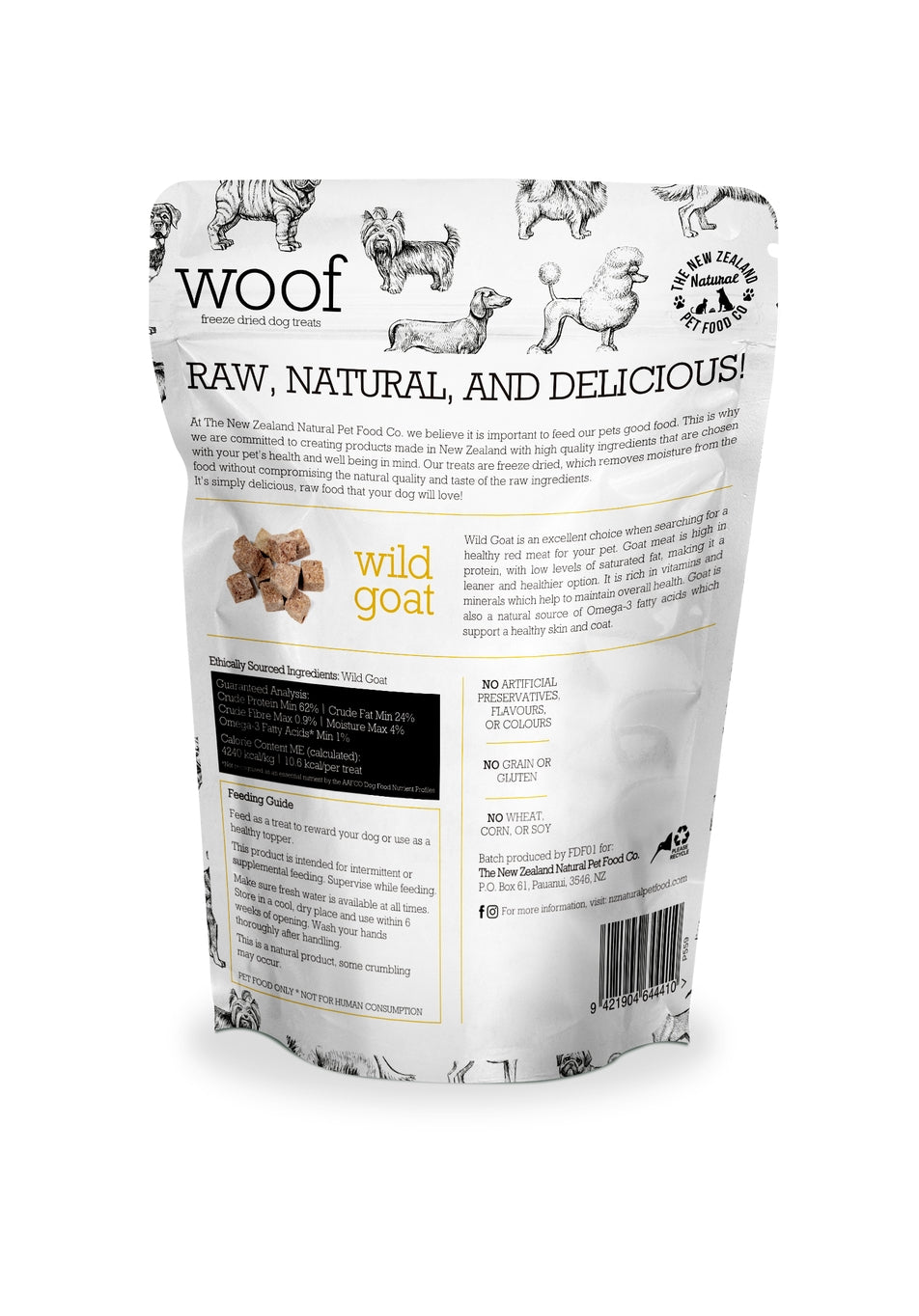 Woof NZ Wild Goat Treat 1.76oz