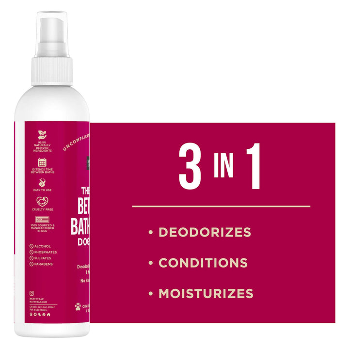 Natural Rapport - The Only Between Bath Spray Dogs Need - Cranberry & Vanilla: 8 ounce