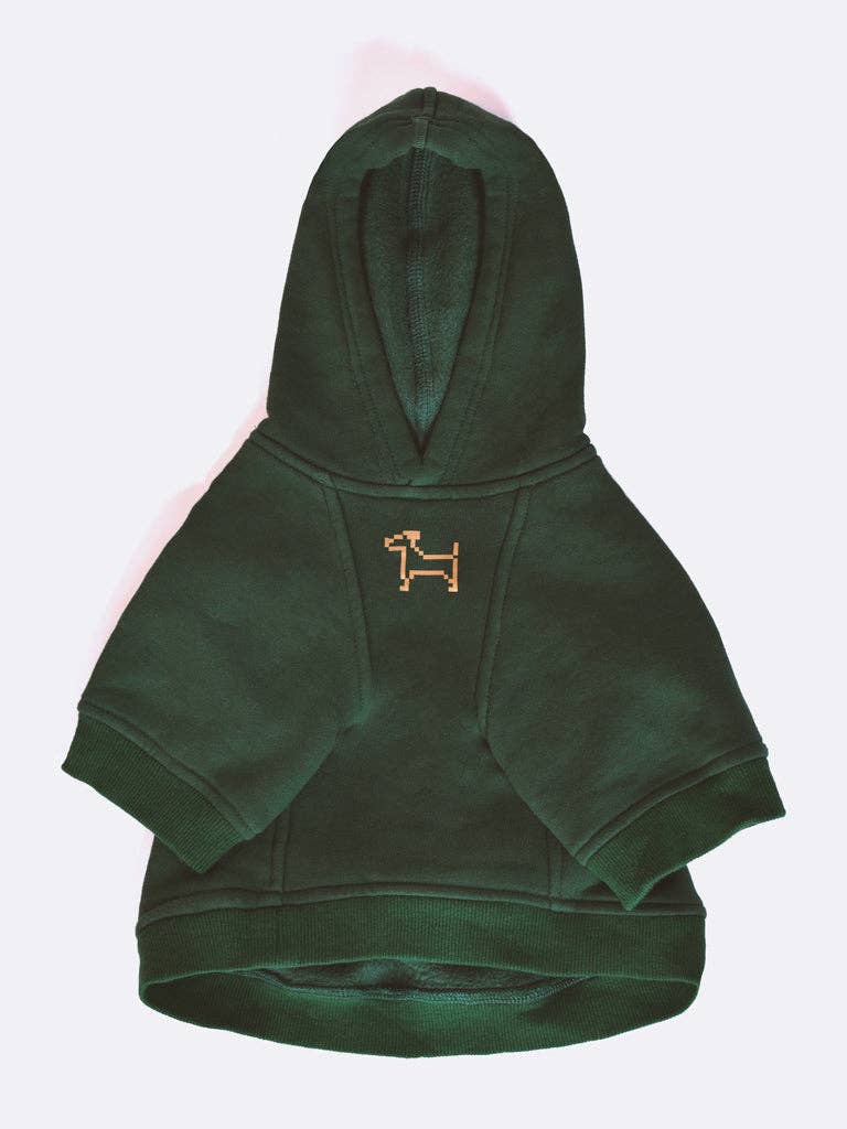 RIFRUF - Essential Dog Hoodie: Jade / XX-Small