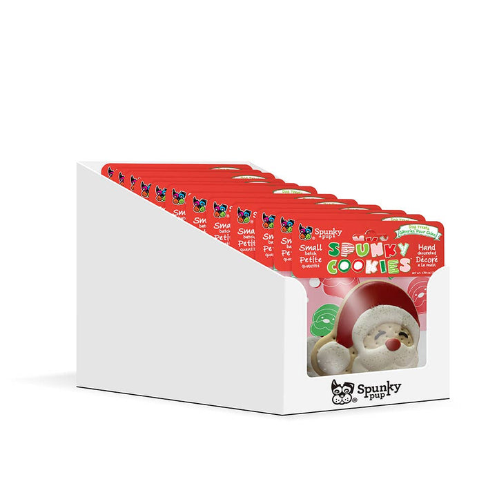 Spunky Pup - Frosted Cookies - Holiday: Santa - XL