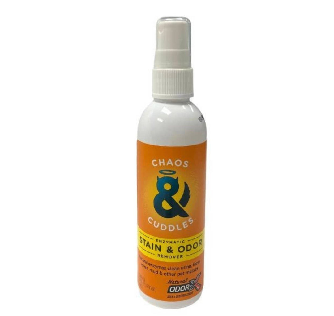 St. Louis Wholesale LLC - Chaos & Cuddles 3oz Odor And Stain Remover- Pet Products