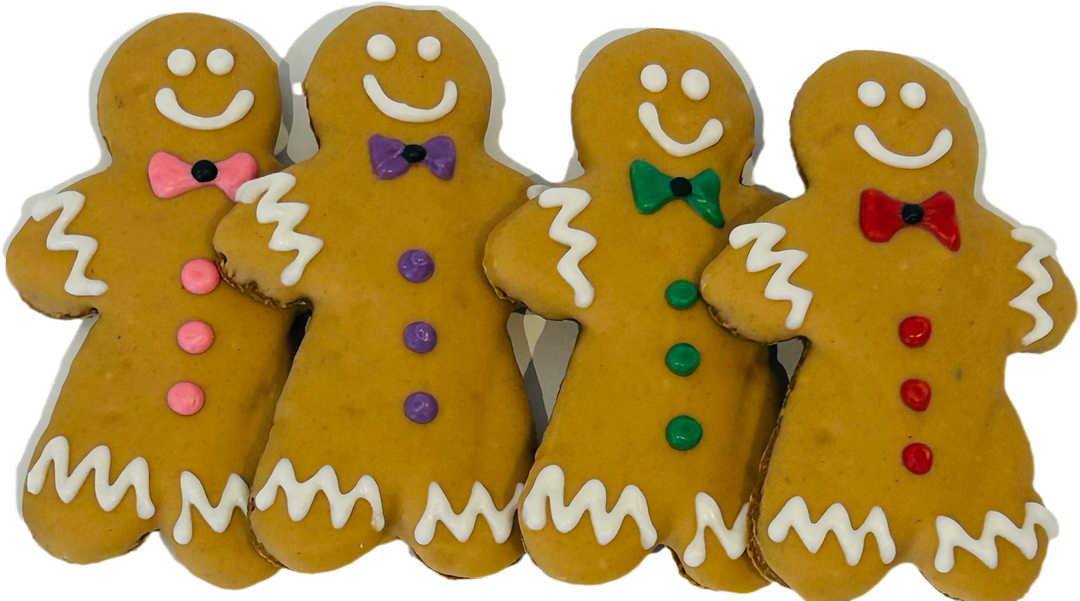 DELCO DOG CO. - Gingerbread Man Dog Treats