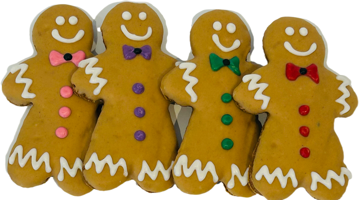 DELCO DOG CO. - Gingerbread Man Dog Treats