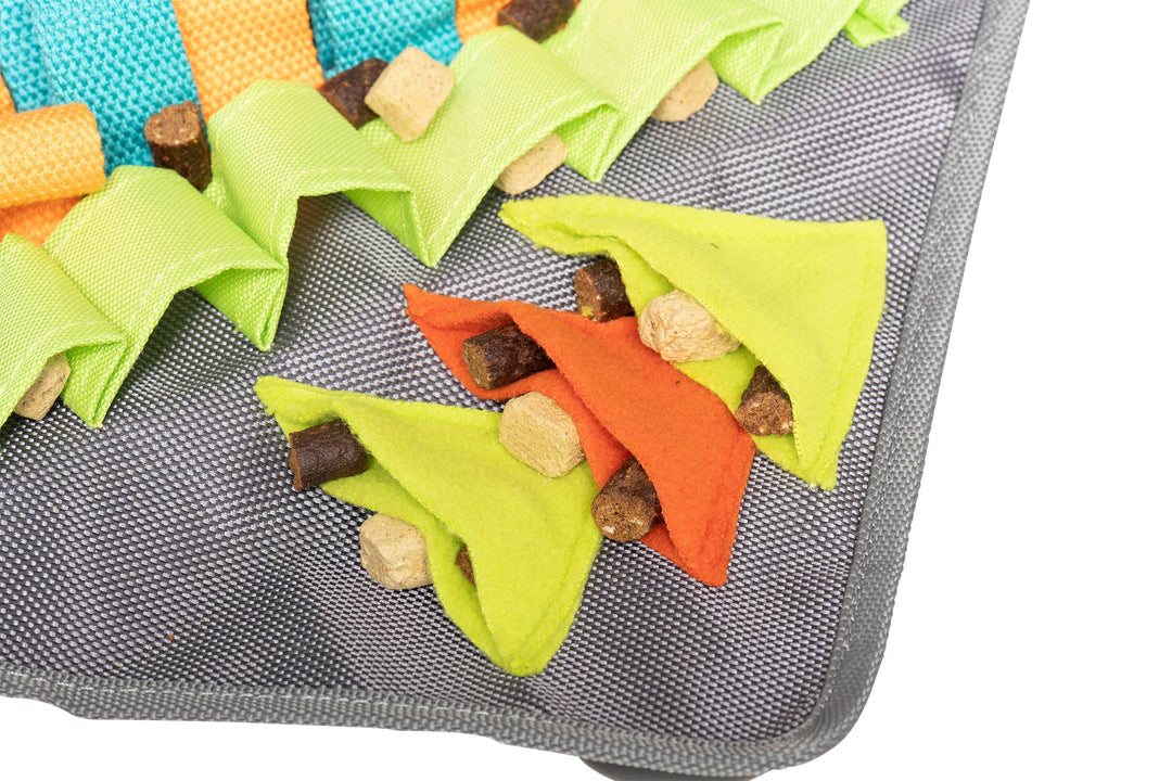 Pet Palette Distribution - Messy Mutts Square Forage/Snuffle Mat 16" with Suction