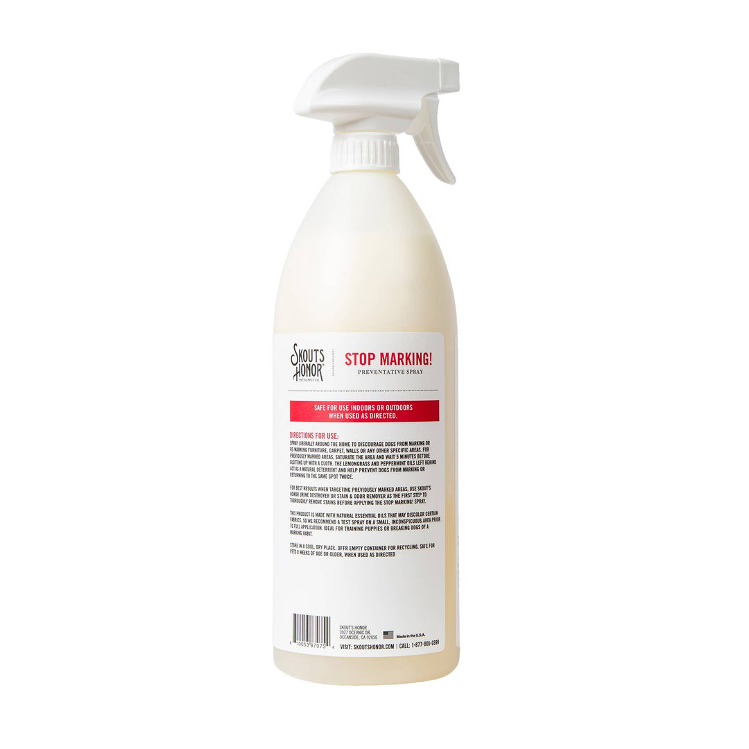 Pet Palette Distribution - Skout's Honor Stop Marking! Preventative Spray 35oz