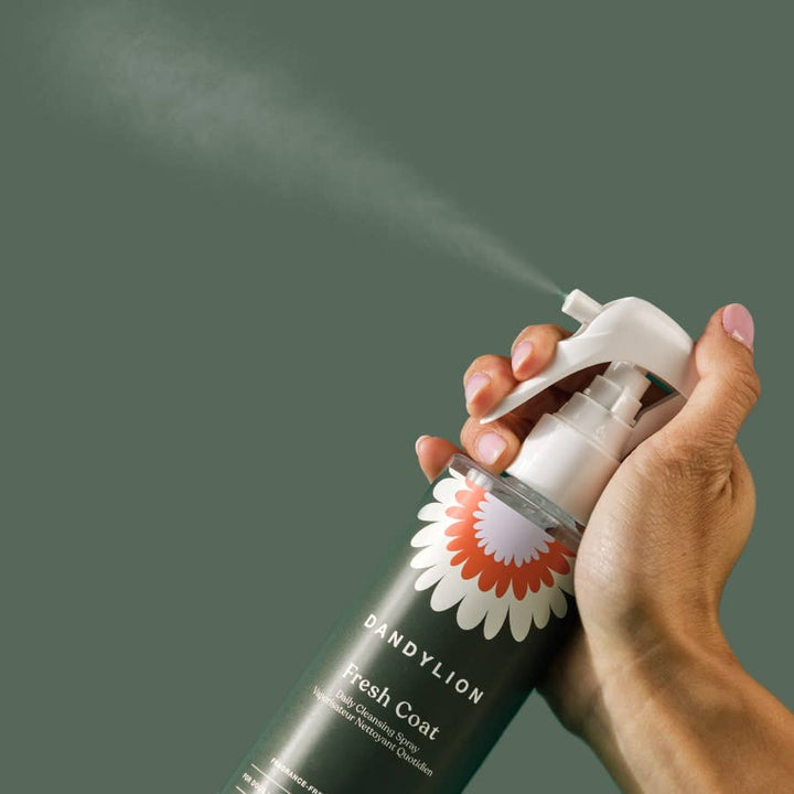 Dandylion - Fresh Coat Daily Cleansing Spray | Waterless No-Rinse Shampoo