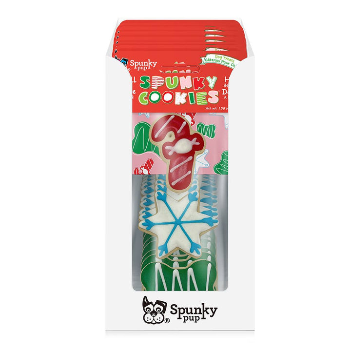 Spunky Pup - Frosted Cookies - Holiday: Santa - XL