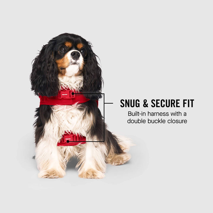 Canada Pooch - Harness Puffer Red
