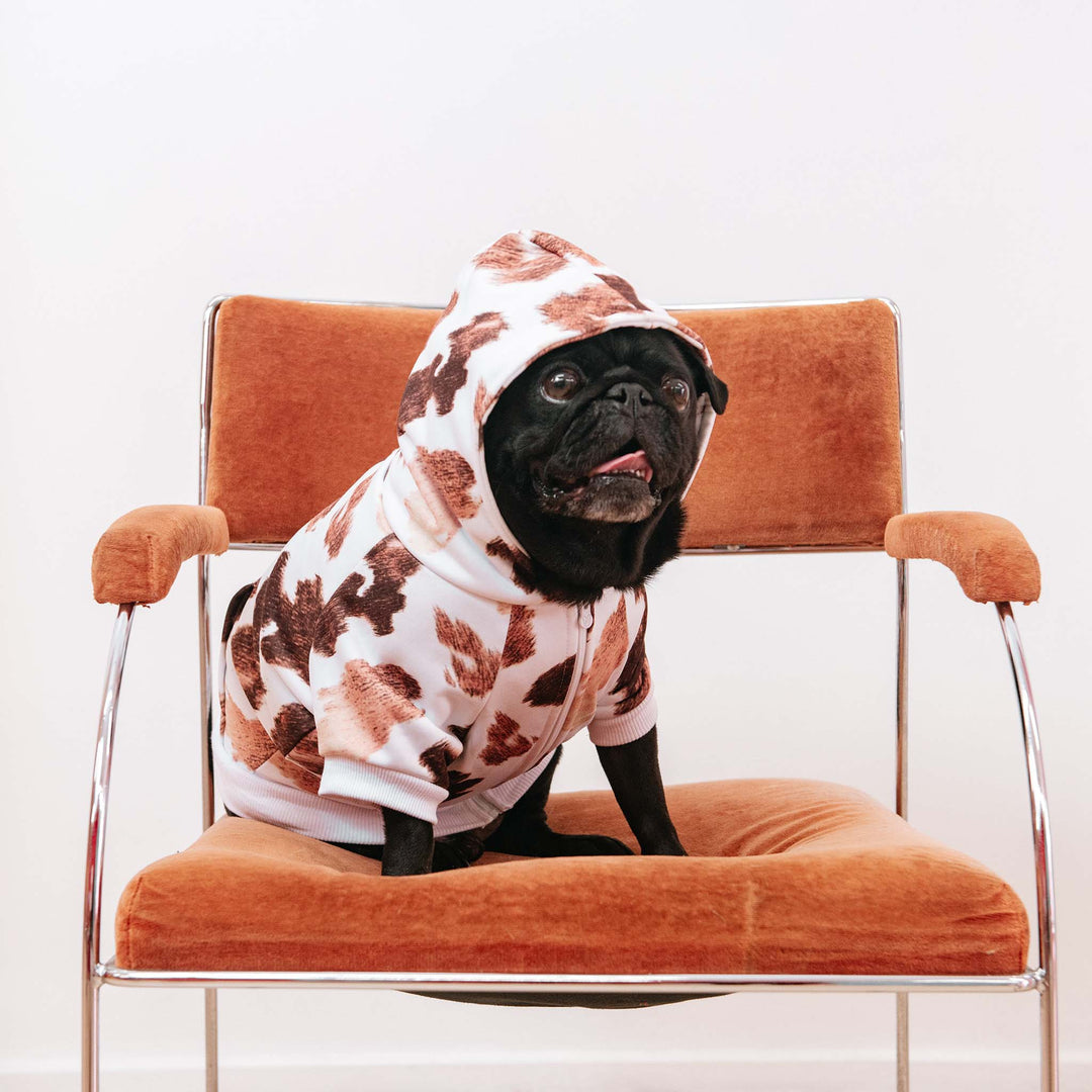 Frenchie - Frenchie Dog Hoodie - Moo: L