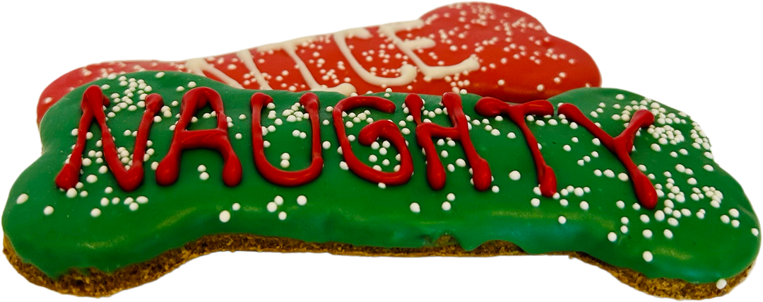 DELCO DOG CO. - Naughty/Nice  6" Dog Bones