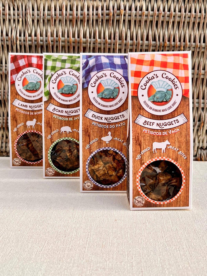 Cooka's Cookies - Boar Nuggets - Air-dried meat bites 