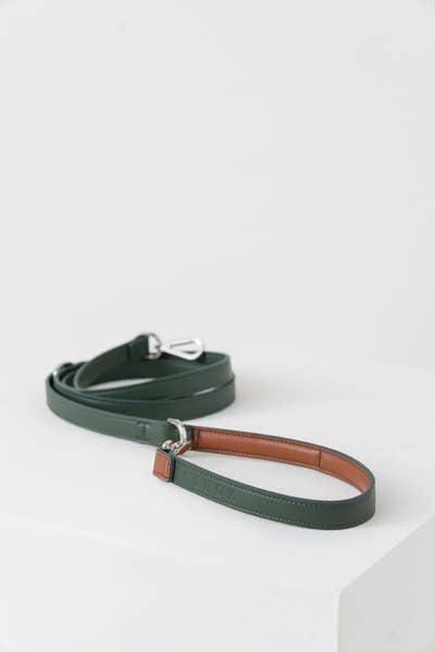 PEHOM - HART MULTI-FUNCTION LEASH: DARK GREEN