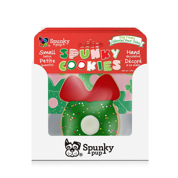 Spunky Pup - Frosted Cookies - Holiday: Santa - XL