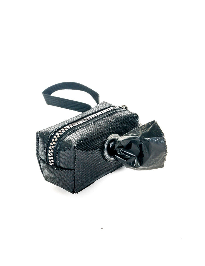 Fydelity - 30328: poopyCUTE: Fashionable Waste Bag Holder-GLAM Black