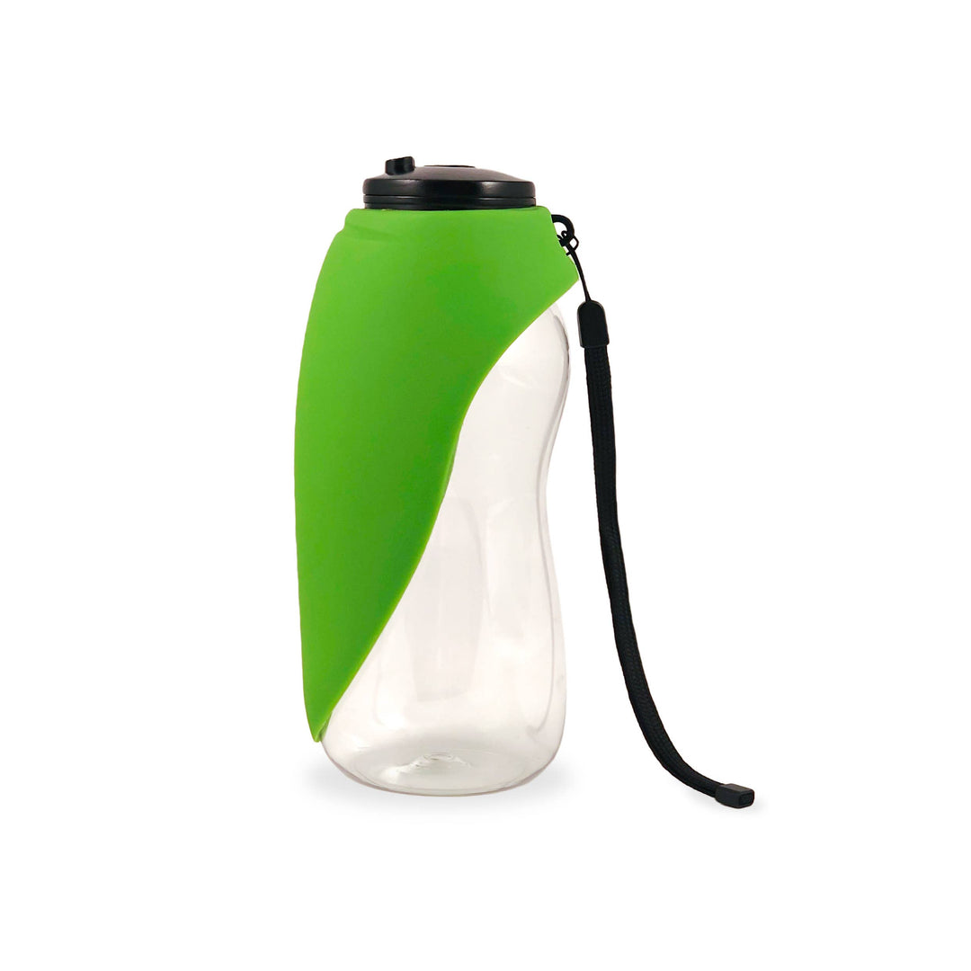 Flipo Group, Ltd. - Fold-A-Bowl Portable Pet Water Bottle & Bowl: Green