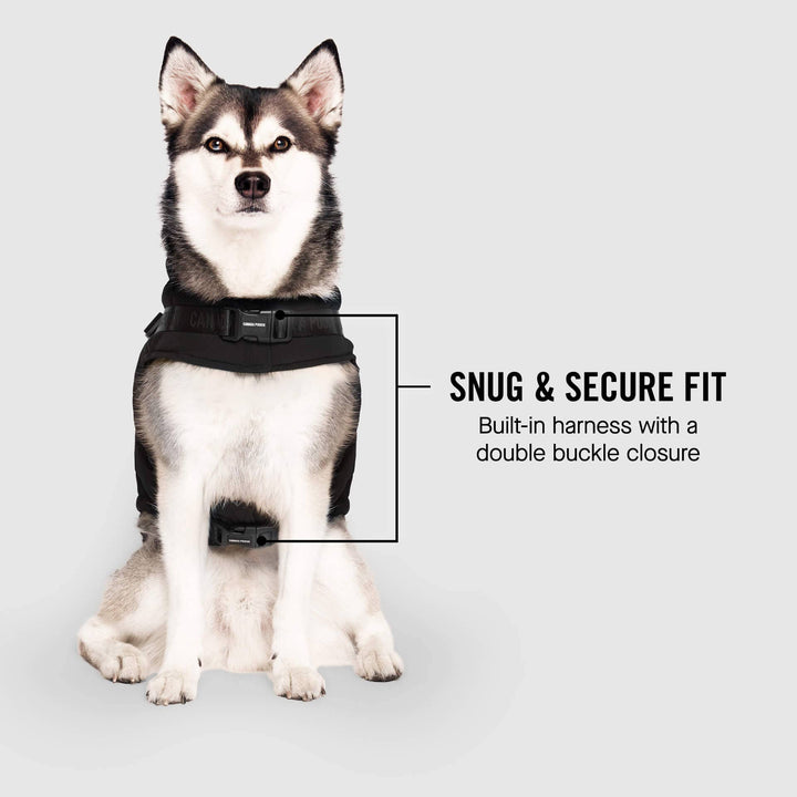 Canada Pooch - Harness Puffer Red