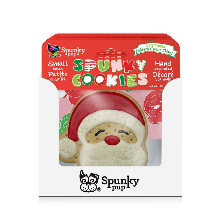Spunky Pup - Frosted Cookies - Holiday: Santa - XL