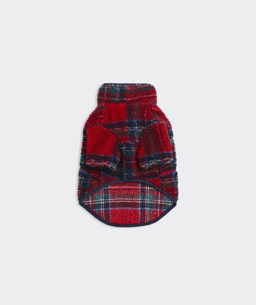 Found My Animal - Vineyard Vines X Fma Pet Super Shep Shirt, Red Velvet: XXXL