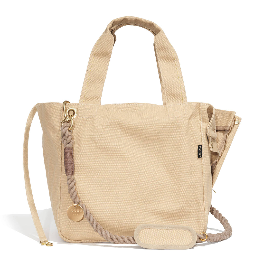 Found My Animal - FOUND MY ANIMAL PET TOTE, TAUPE