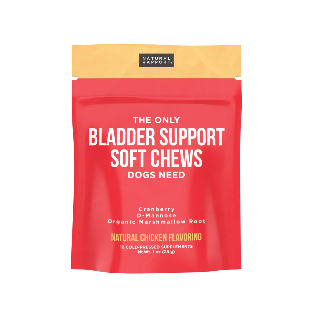 Natural Rapport - The Only Bladder Support Soft Chews Dogs Need