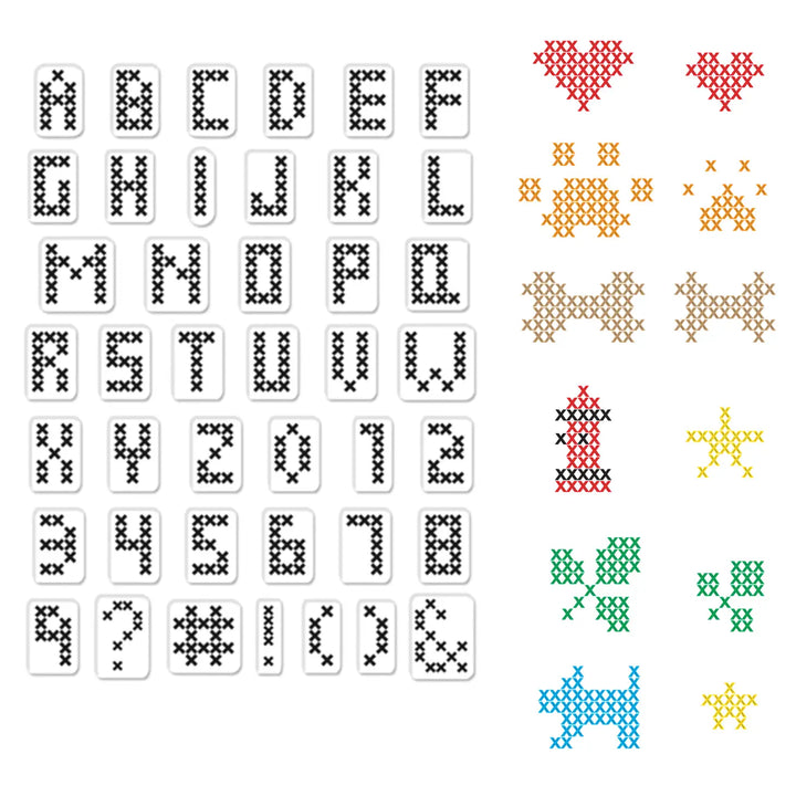 Kikkerland Design Inc - DIY Cross Stitch Dog Collar
