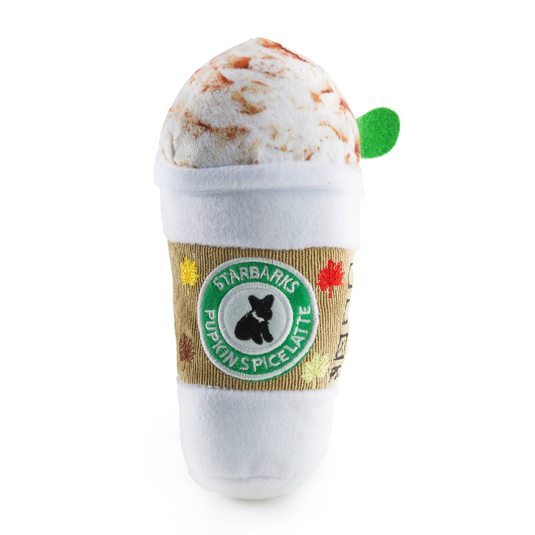 Haute Diggity Dog - Starbarks Pupkin Spice Latte PSL Squeaker Dog Toy