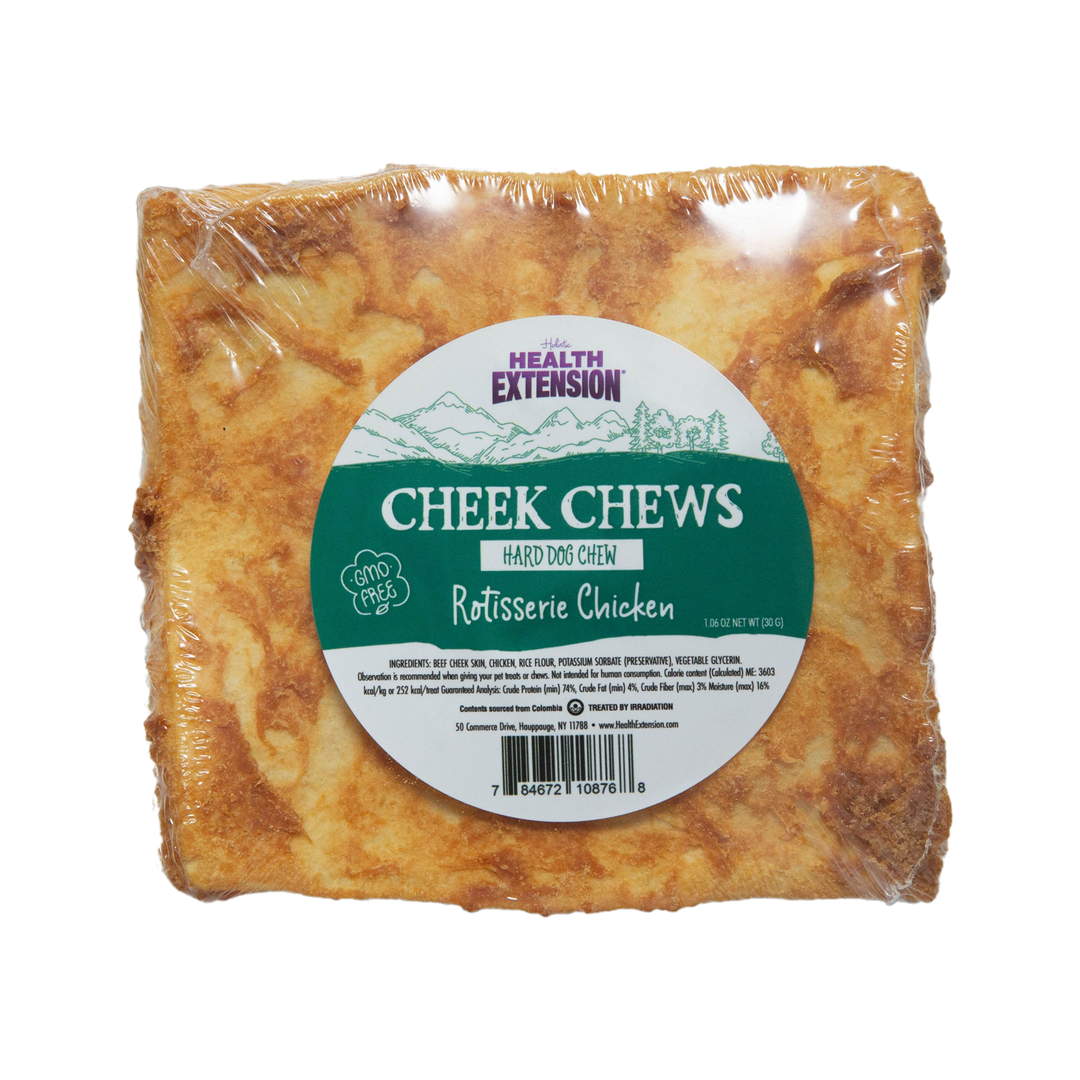 Health Extension Pet Care - Cheek Chews - Rotisserie Chicken