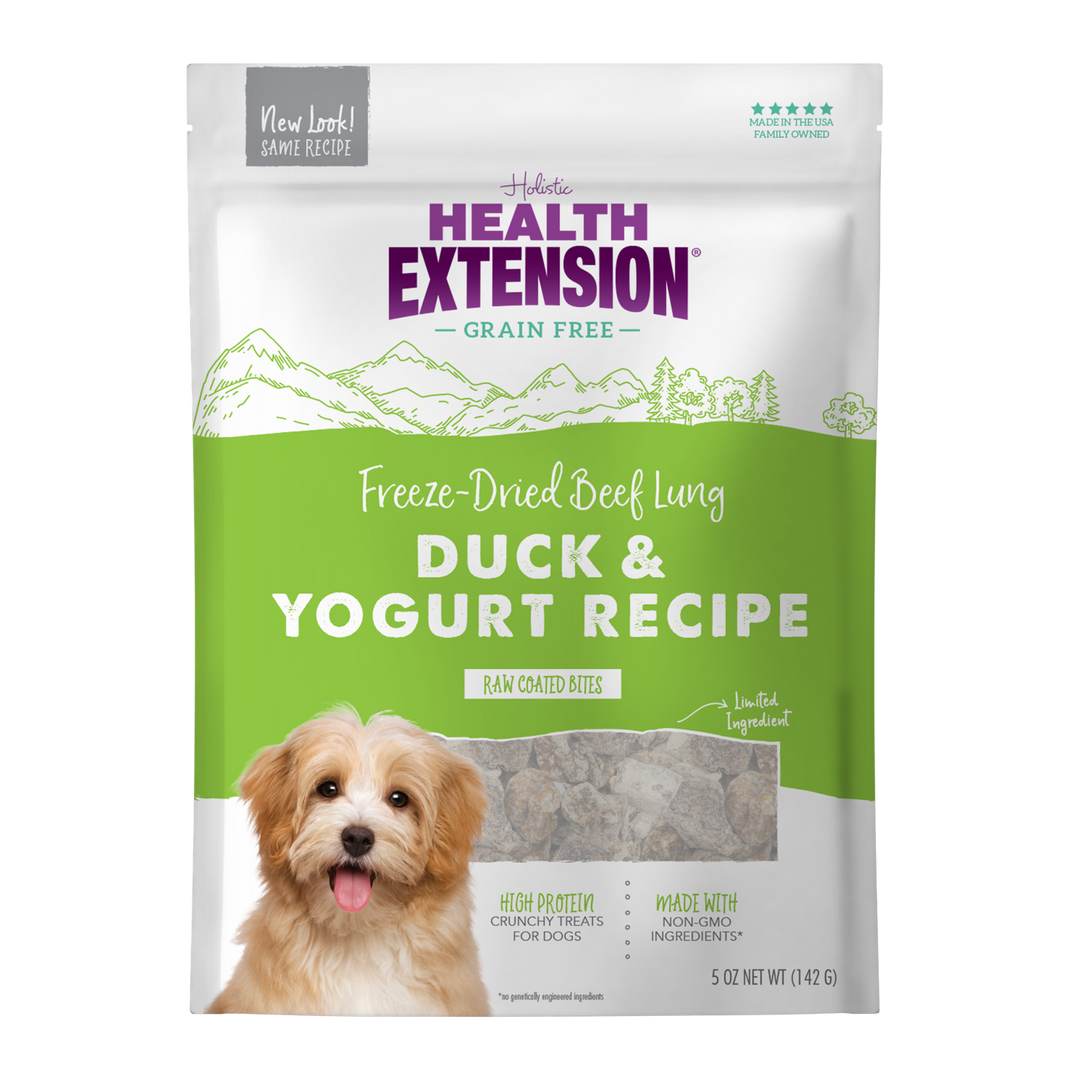 Health Extension Pet Care - Freeze Dried Duck & Yogurt Bully Puffs