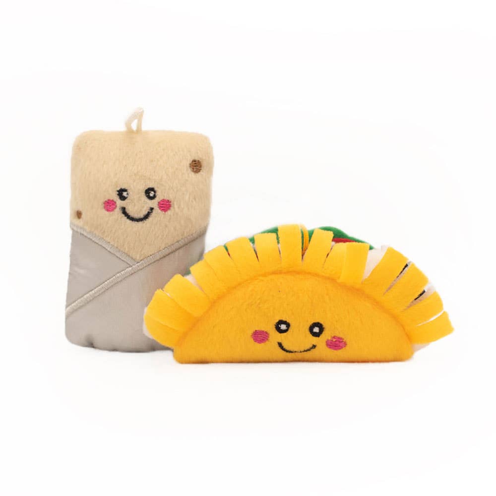 Pet Palette Distribution - ZippyClaws NomNomz® - Taco and Burrito