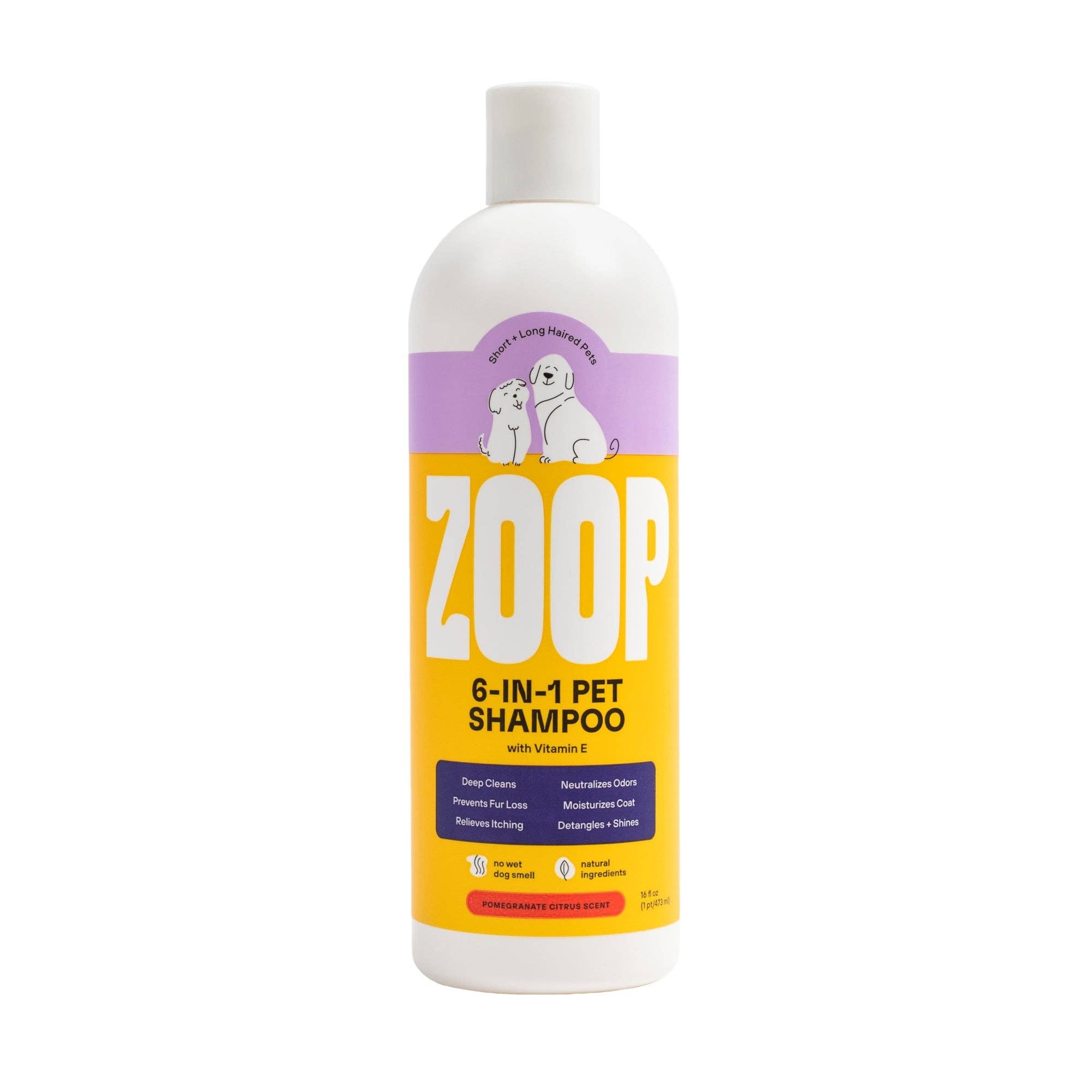 Zoop 6in1 Complete Grooming Natural Pet Shampoo and Conditioner