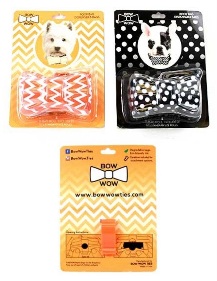 St. Louis Wholesale LLC - Bow Wow Pet Products- Poop Bags And Dispenser