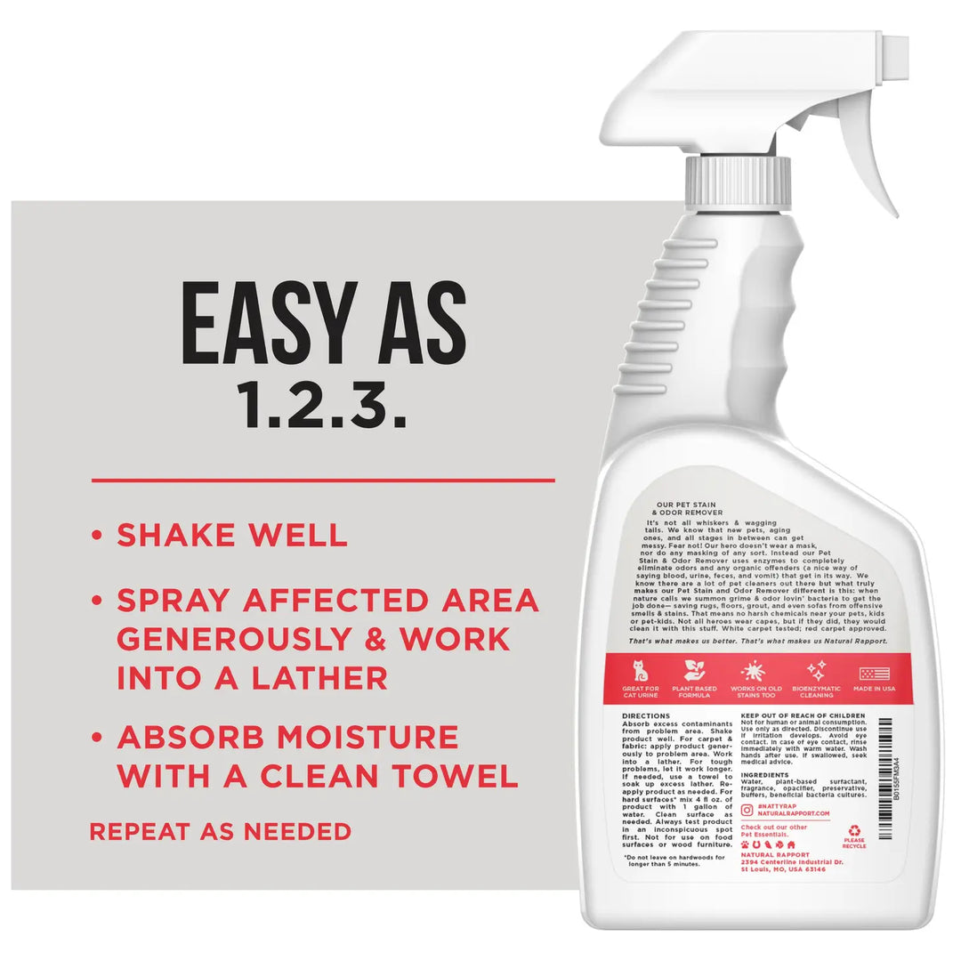 Natural Rapport - The Only Pet Stain & Odor Remover You Need