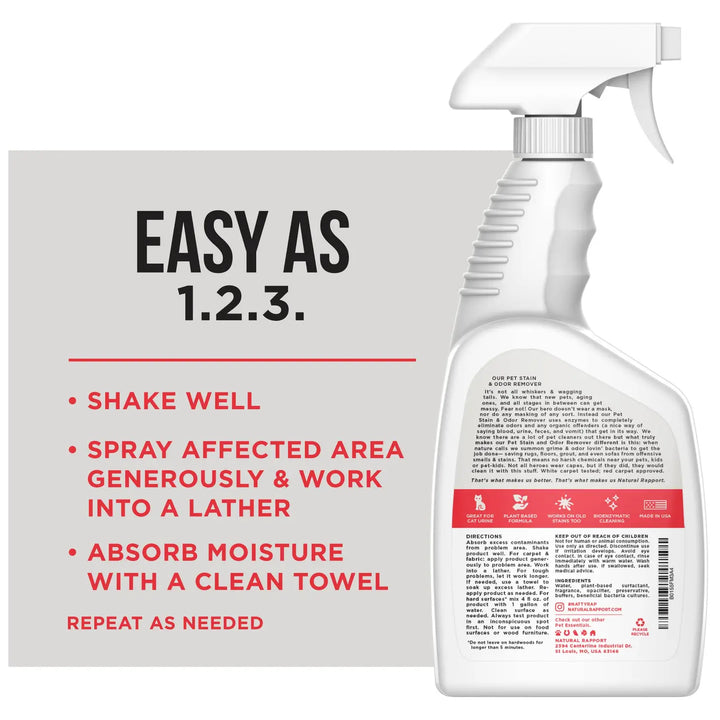 Natural Rapport - The Only Pet Stain & Odor Remover You Need