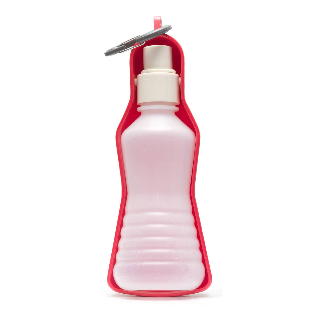 Pet Palette Distribution - Messy Mutts Travel Water Feeder - Red