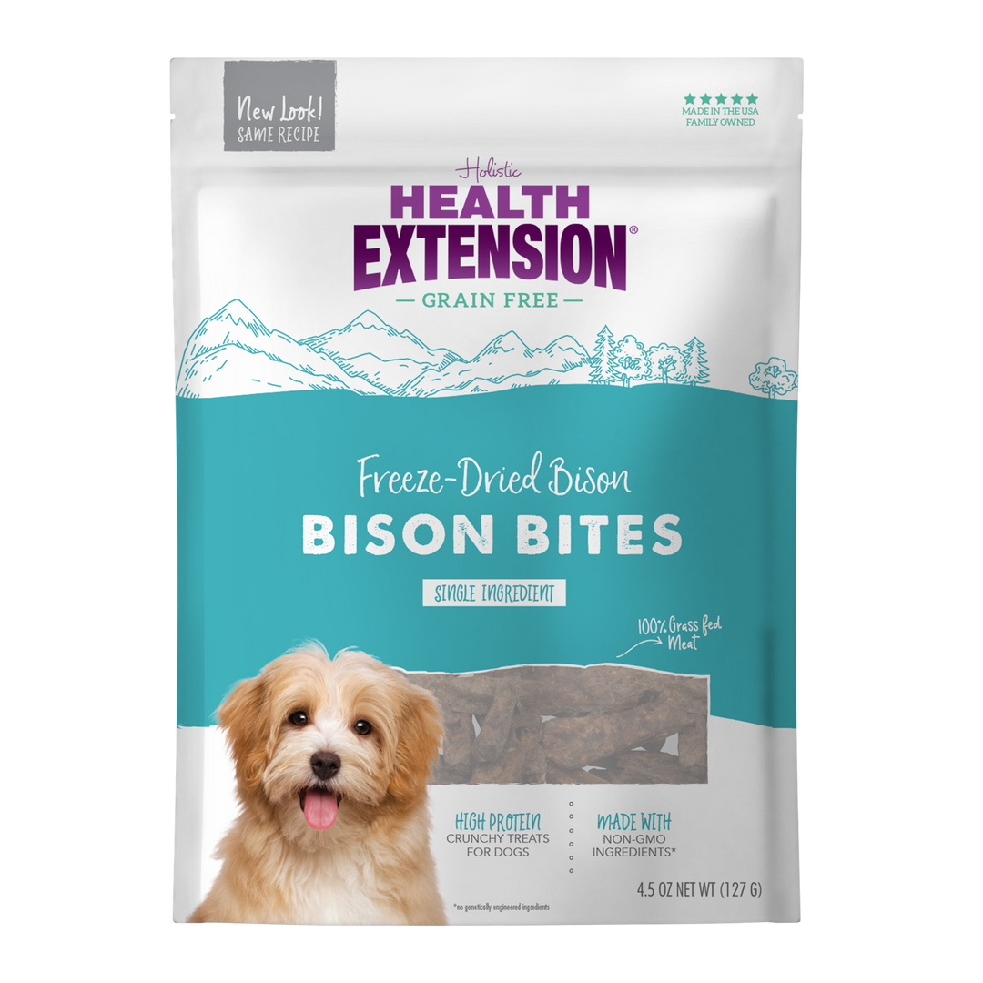 Health Extension Pet Care - Freeze Dried Bison Bites