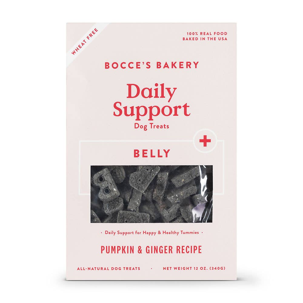 Pet Palette Distribution - Bocce's Bakery Daily Support Belly 12oz Functional Biscuit