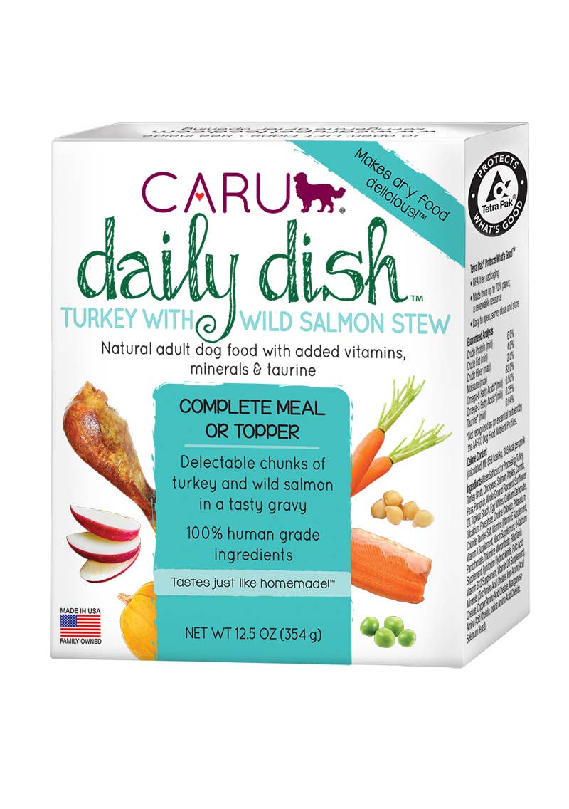 Caru - Caru Daily Dish Turkey With Wild Salmon Stew for Dogs