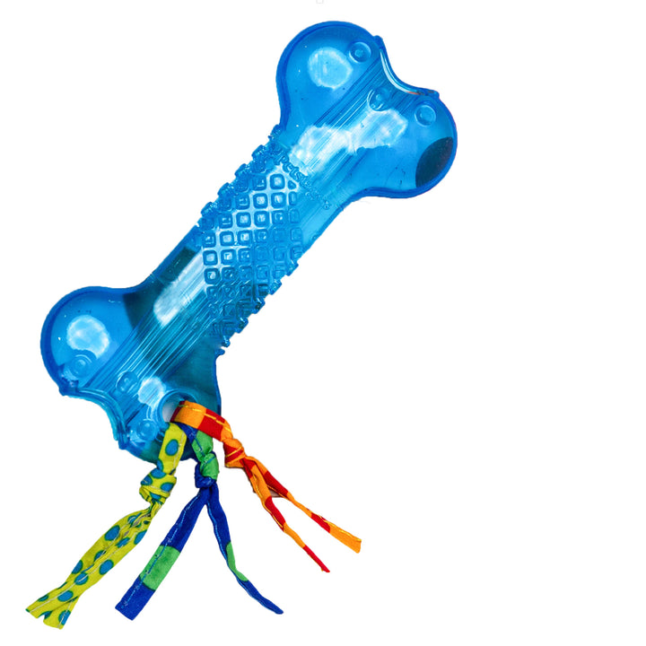 Pet Palette Distribution - Petstages Orka Mini Bone Royal Blue Dog Chew Toy