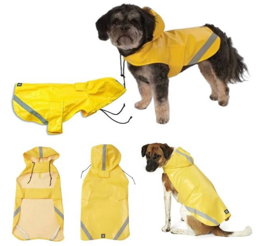 St. Louis Wholesale LLC - London Raincoat Slickers- Petrageous- Yellow Large